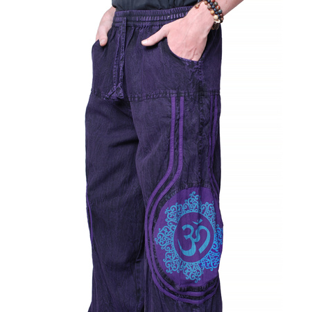 Spodnie stonewash OM z Nepalu