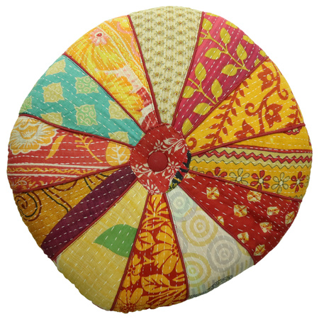 Poduszka do medytacji - patchwork