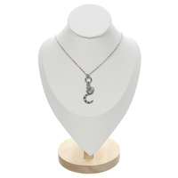 Łańcuszek z księżycem i sercem