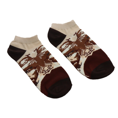 Kolorowe skarpetki krótkie