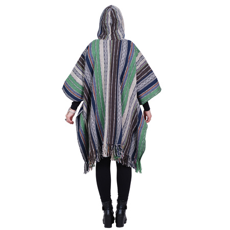 Poncho długie
