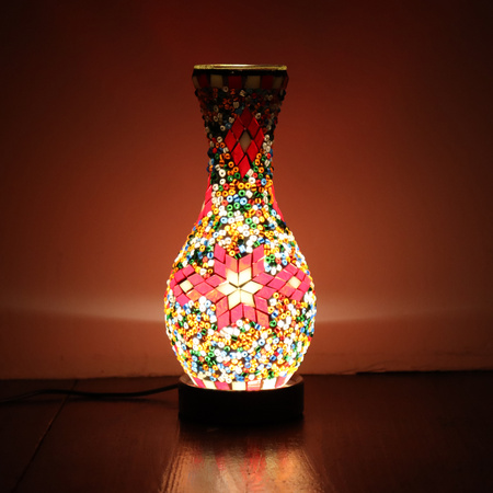 Wazon z lampą led - mały