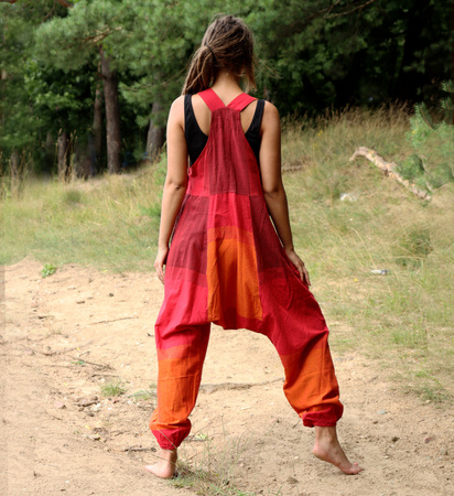 Nepal szarawary ogrodniczki