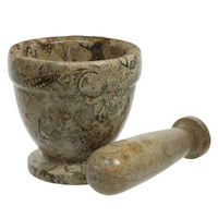 Moździerz kamienny średni 4''