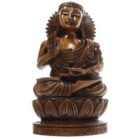 Drewniana figurka Buddy