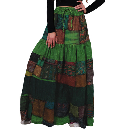 Tajlandia Spódnica Patchwork