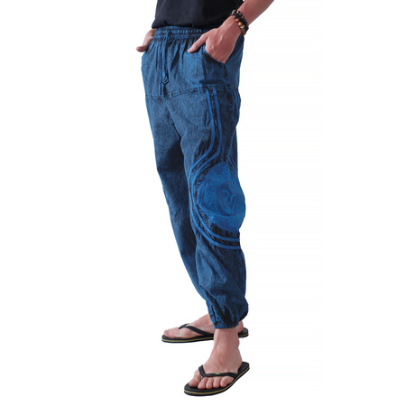 Spodnie stonewash OM z Nepalu