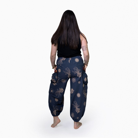 Tajlandia spodnie w rybki welony