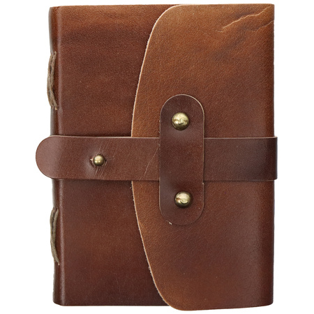 Notes skórzany z Indii