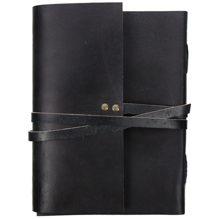 Notes skórzany z Indii