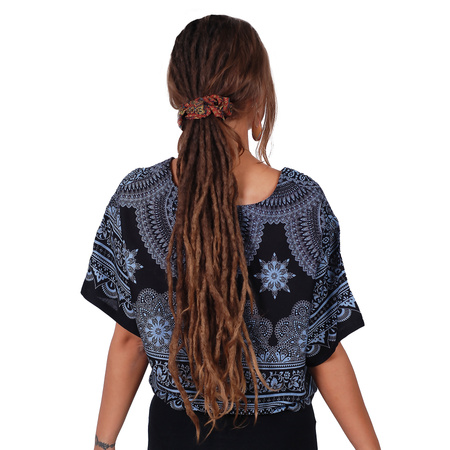 Koszulka wzorzysta krótka