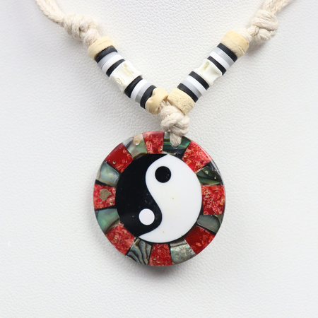 Naszyjnik mozaika z masy perłowej