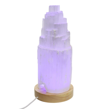 Lampa z selenitu
