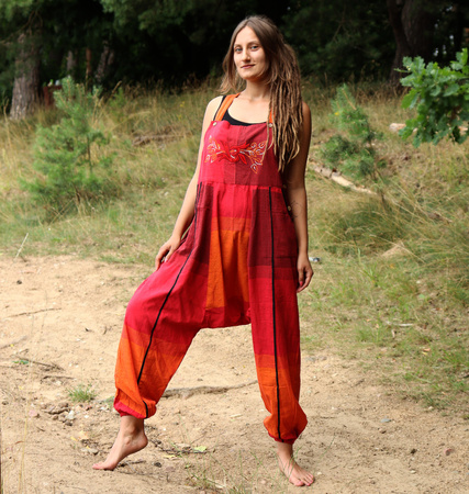 Nepal szarawary ogrodniczki