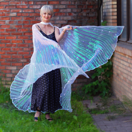 Skrzydła do tańca LED