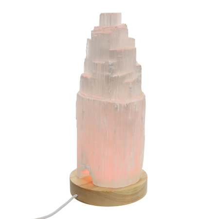 Lampa z selenitu