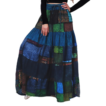 Tajlandia Spódnica Patchwork