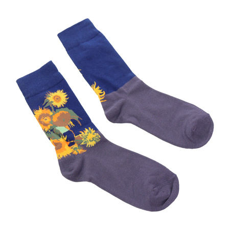 Kolorowe skarpetki za kostkę - natura