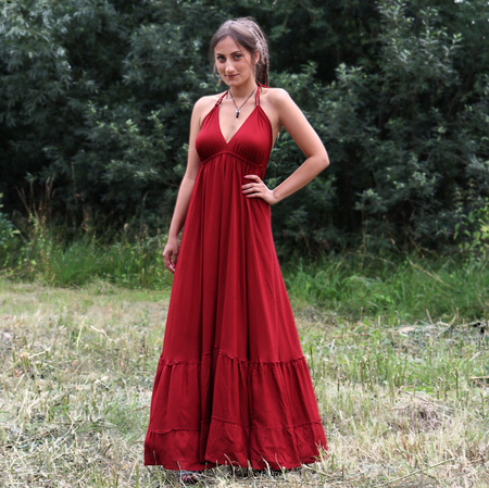 Sukienka maxi z Tajlandii