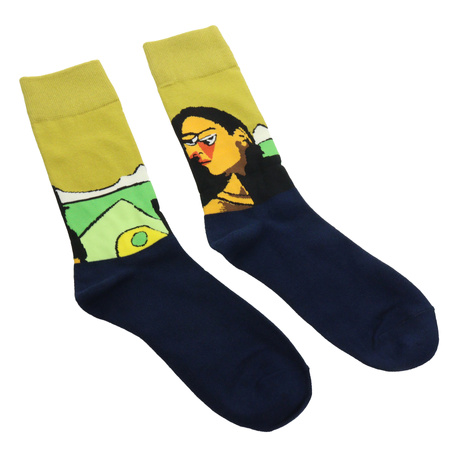 Kolorowe skarpetki za kostkę