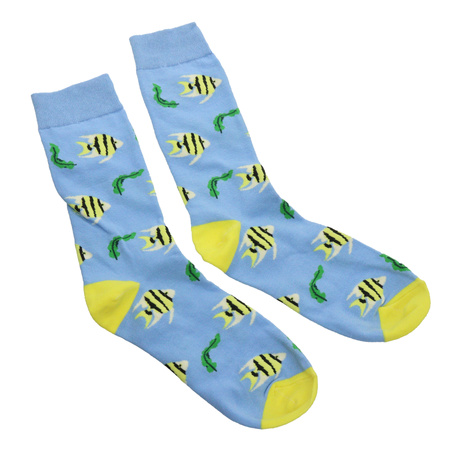 Kolorowe skarpetki za kostkę - zwierzęta