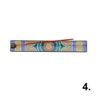 Ceramiczna podstawka pod kadzidło MALOWANA