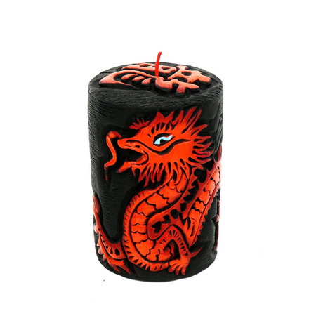 Świeca ozdobna RED DRAGON