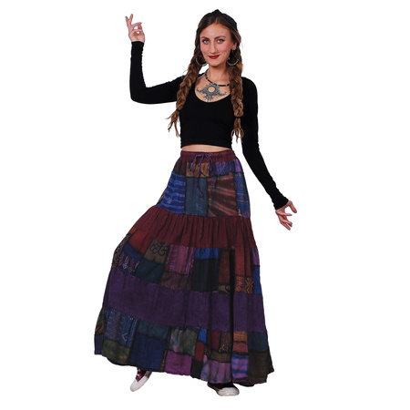 Tajlandia Spódnica Patchwork