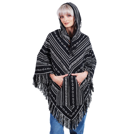 Poncho krótkie