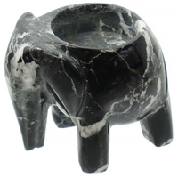 Świecznik słoń kamienny
