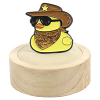 Przypinka metalowa - Kaczki