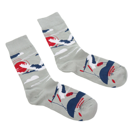 Kolorowe skarpetki za kostkę - zwierzęta