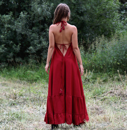 Sukienka maxi z Tajlandii