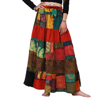 Tajlandia Spódnica Patchwork