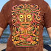 T-Shirt męski hippie Māori