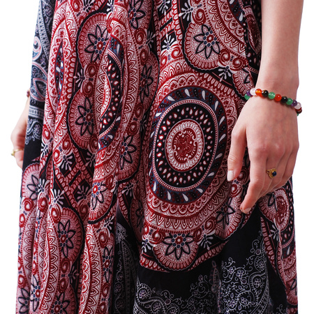 Tajlandia sukienka wzorzysta