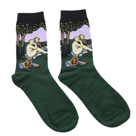 Kolorowe skarpetki za kostkę