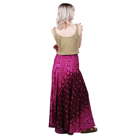 Spódnica wzorzysta wiązana