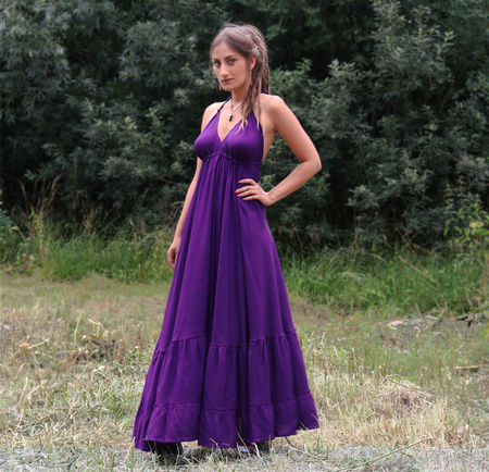 Sukienka maxi z Tajlandii