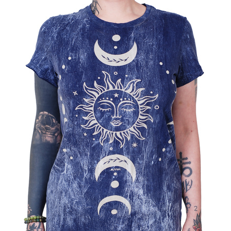 Tajlandia sukienka długa z nadrukiem