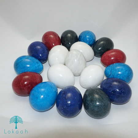 Jajko z kamienia 2" kolorowe