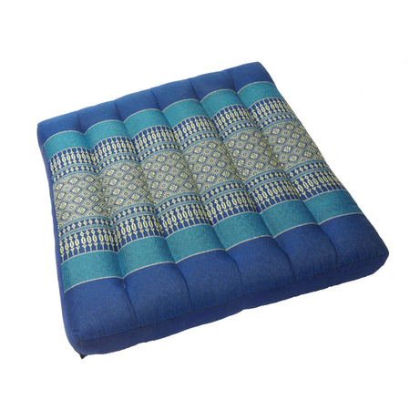 Poduszka do medytacji - joga - kwadrat BRĄZ Z MALINĄ