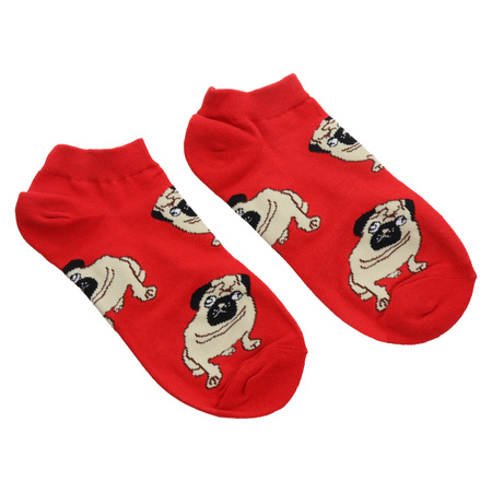 Kolorowe skarpetki krótkie