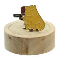 Przypinka metalowa - Kapibary