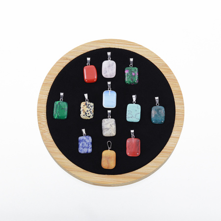 Wisiorek kamień kwadrat