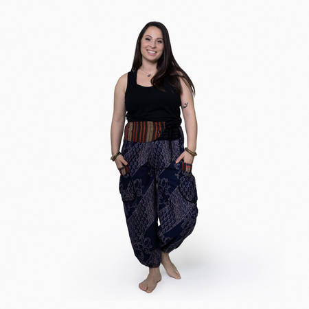 Tajlandia spodnie w rybki welony