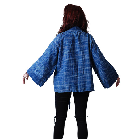 Bawełniane krótkie kimono