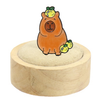 Przypinka metalowa - Kapibary