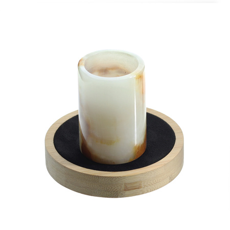 Świecznik onyksowy duży