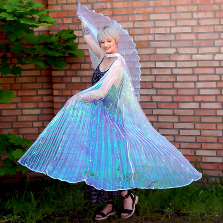 Skrzydła do tańca LED